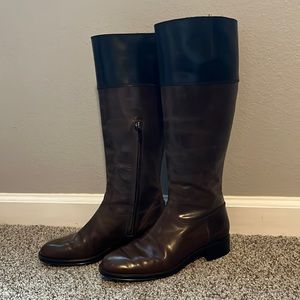 Tod’s Leather Riding Boots Size 37.5 - Made in Italy